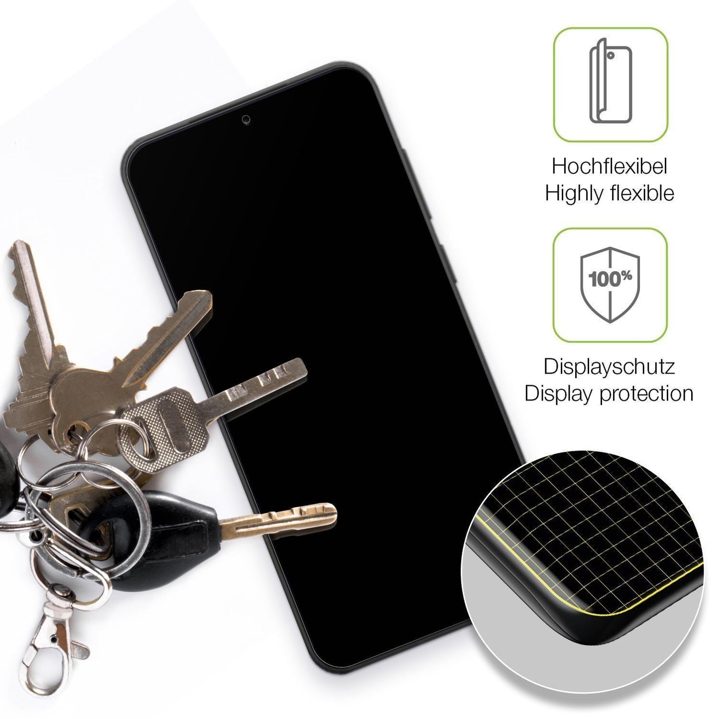 2x Full Cover Schutzfolie matt für OnePlus 13s (3)