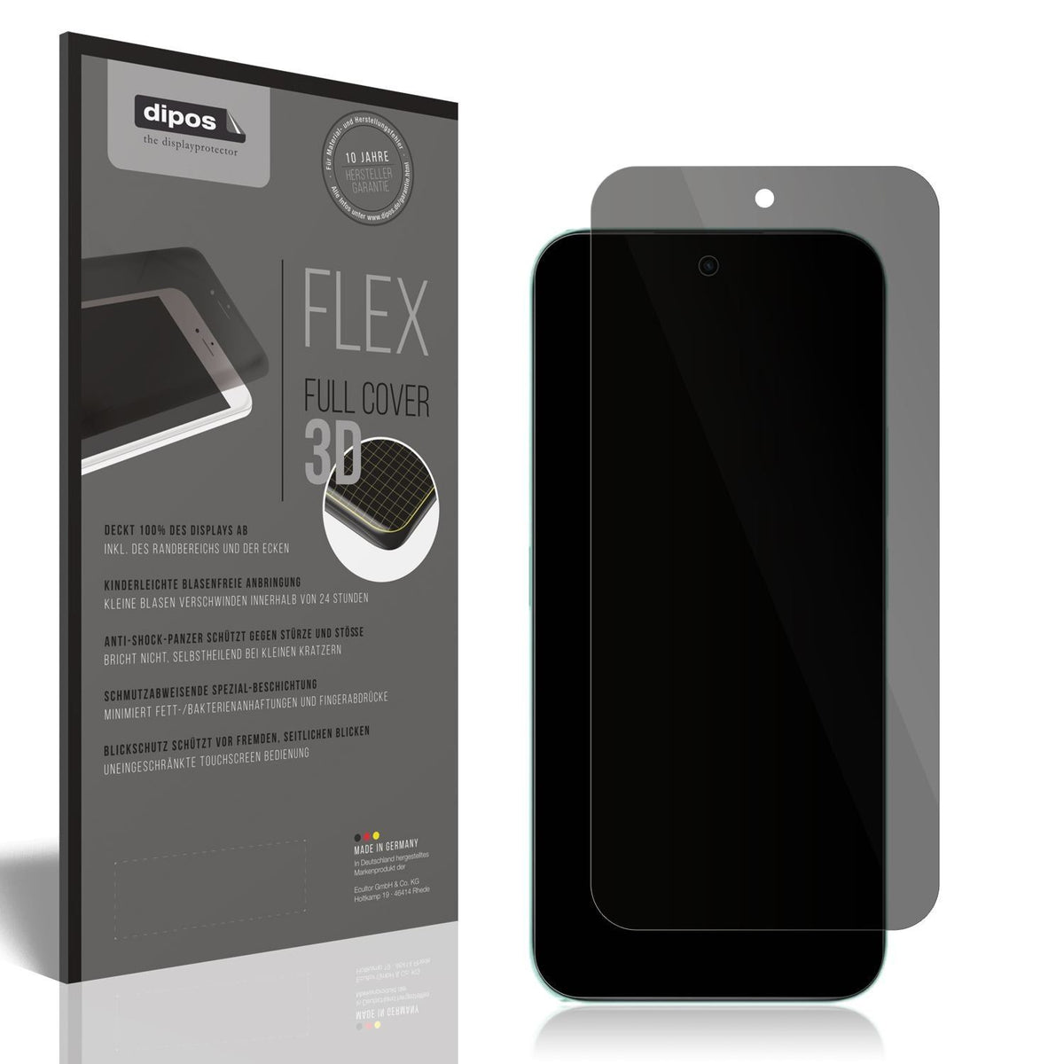 Full Cover Privacy Blickschutzfolie für Oppo A5i P (1)