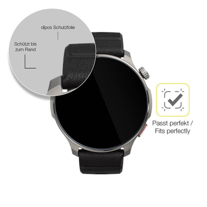 Displayschutzfolie passend für Amazfit Balance 2 (6)