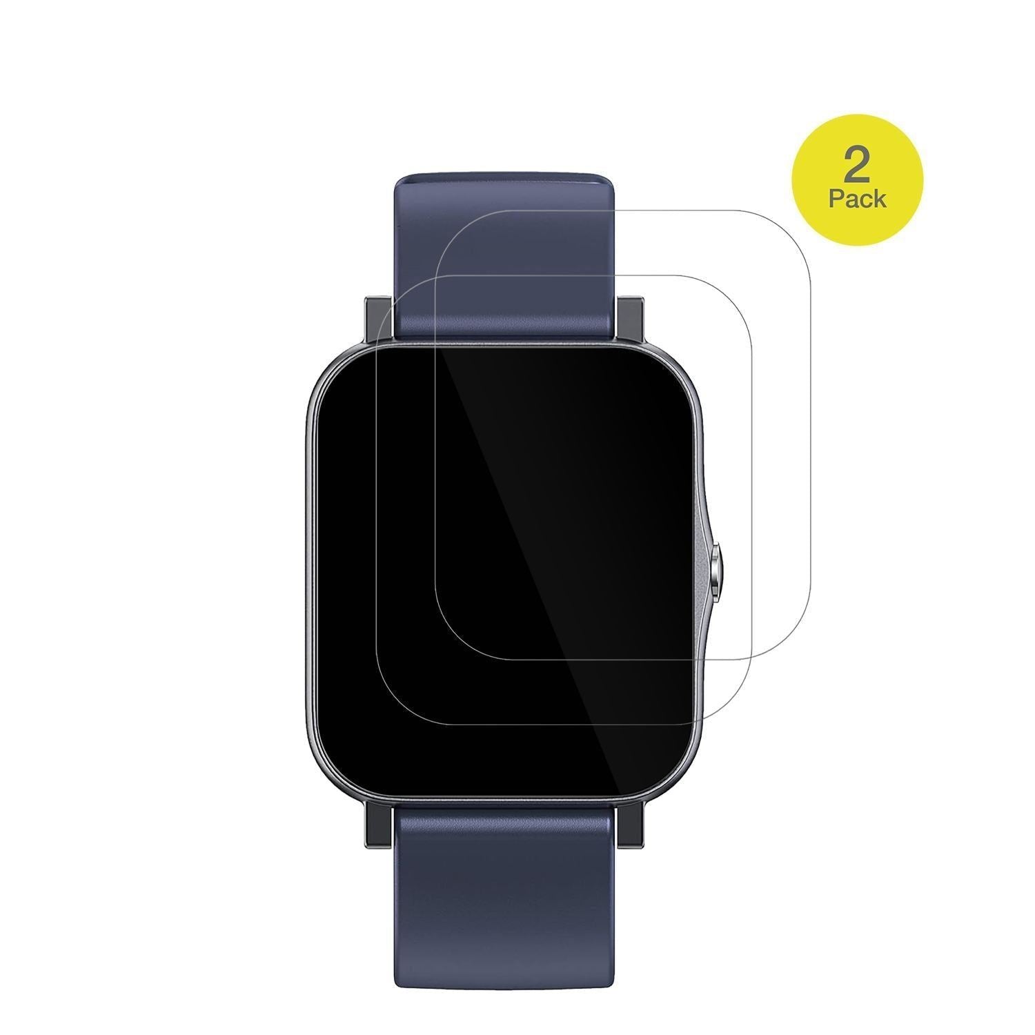 2x 3D Full Cover Schutzfolie für Qnix Smartwatch (2)
