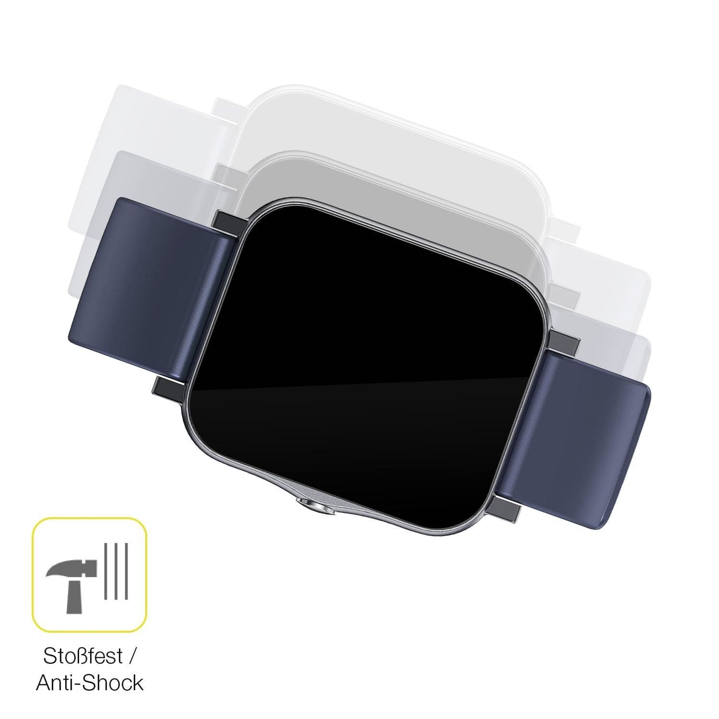 2x 3D Full Cover Schutzfolie für Qnix Smartwatch (4)