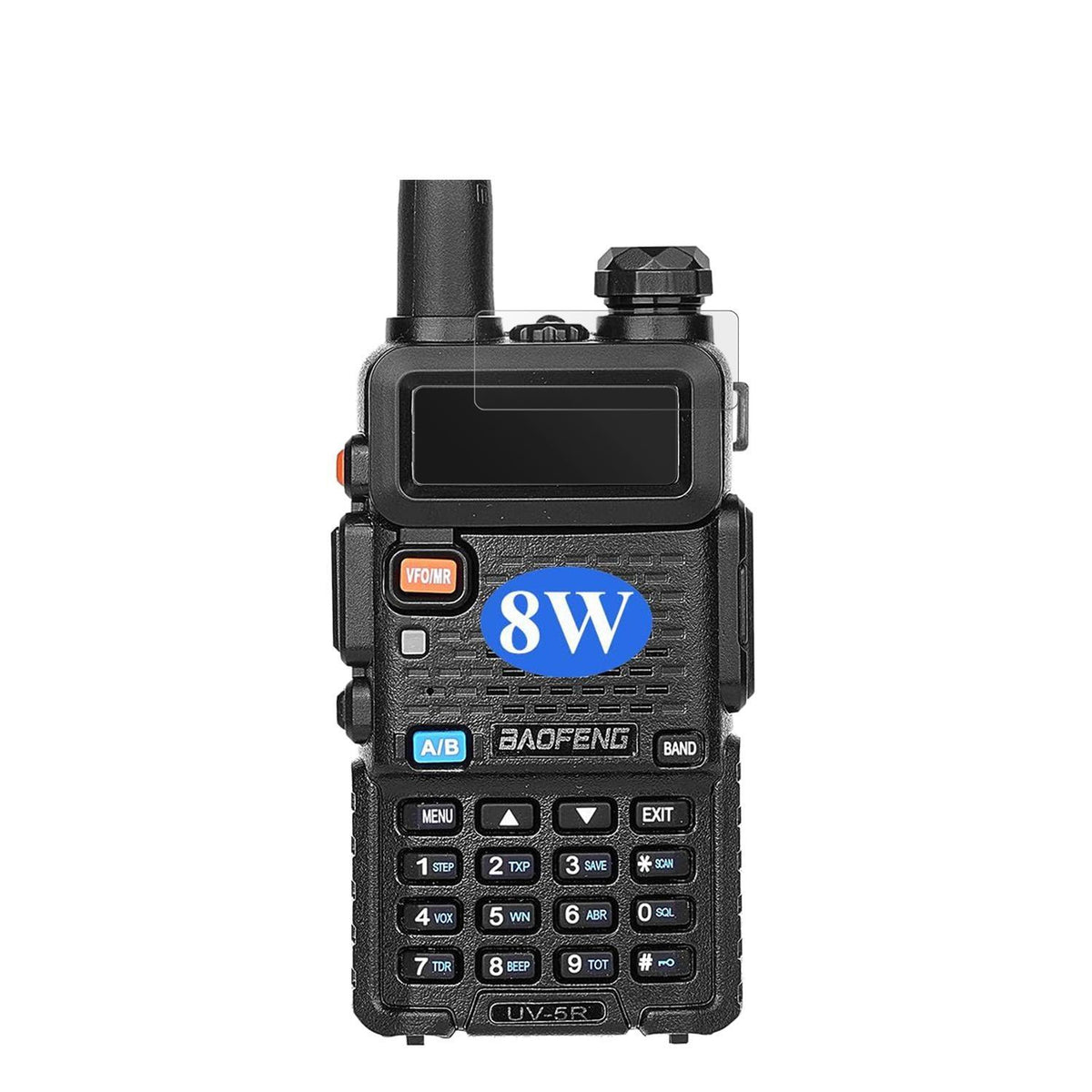 4x Schutzfolie matt für BAOFENG BF UV-5R Display-S (2)