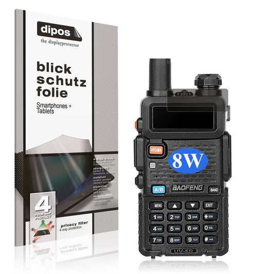 Blickschutzfolie für BAOFENG BF UV-5R matt Schutzf (1)