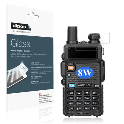 2x 9H Schutzfolie matt für BAOFENG BF UV-5R Panzer (1)