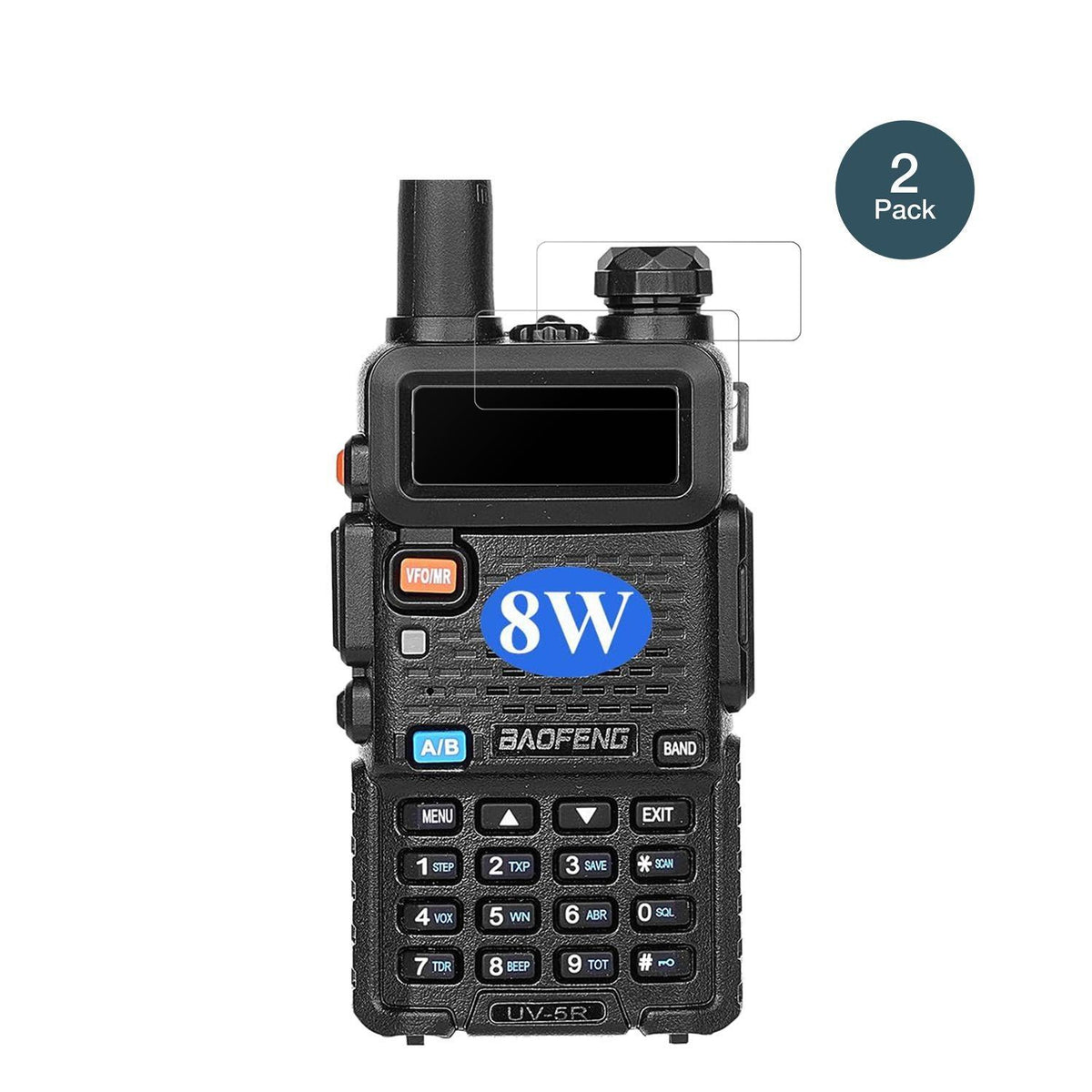 2x 9H Schutzfolie matt für BAOFENG BF UV-5R Panzer (2)
