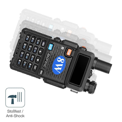 2x 9H Schutzfolie matt für BAOFENG BF UV-5R Panzer (4)