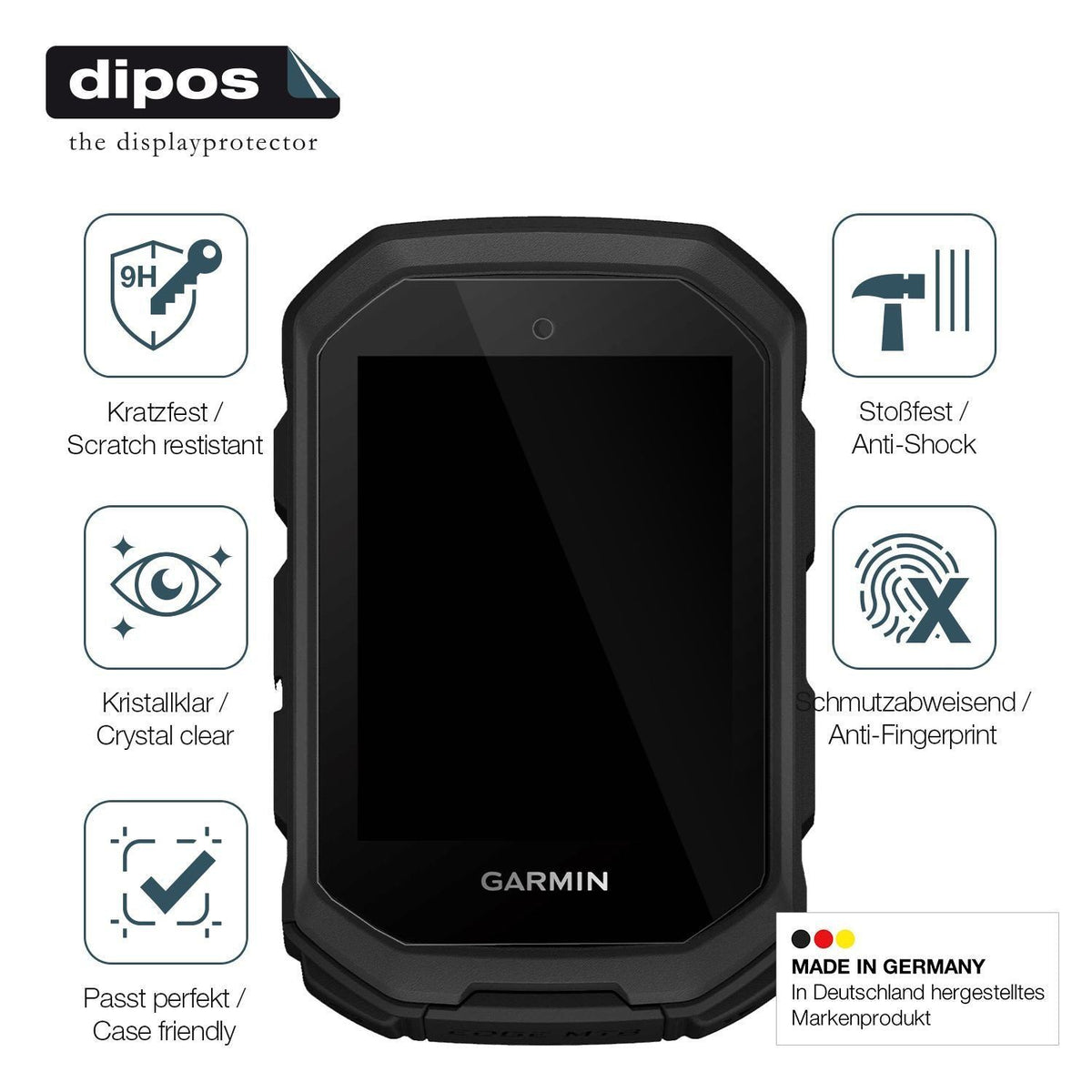 2x 9H Schutzfolie für Garmin Edge MTB Panzerfolie (7)