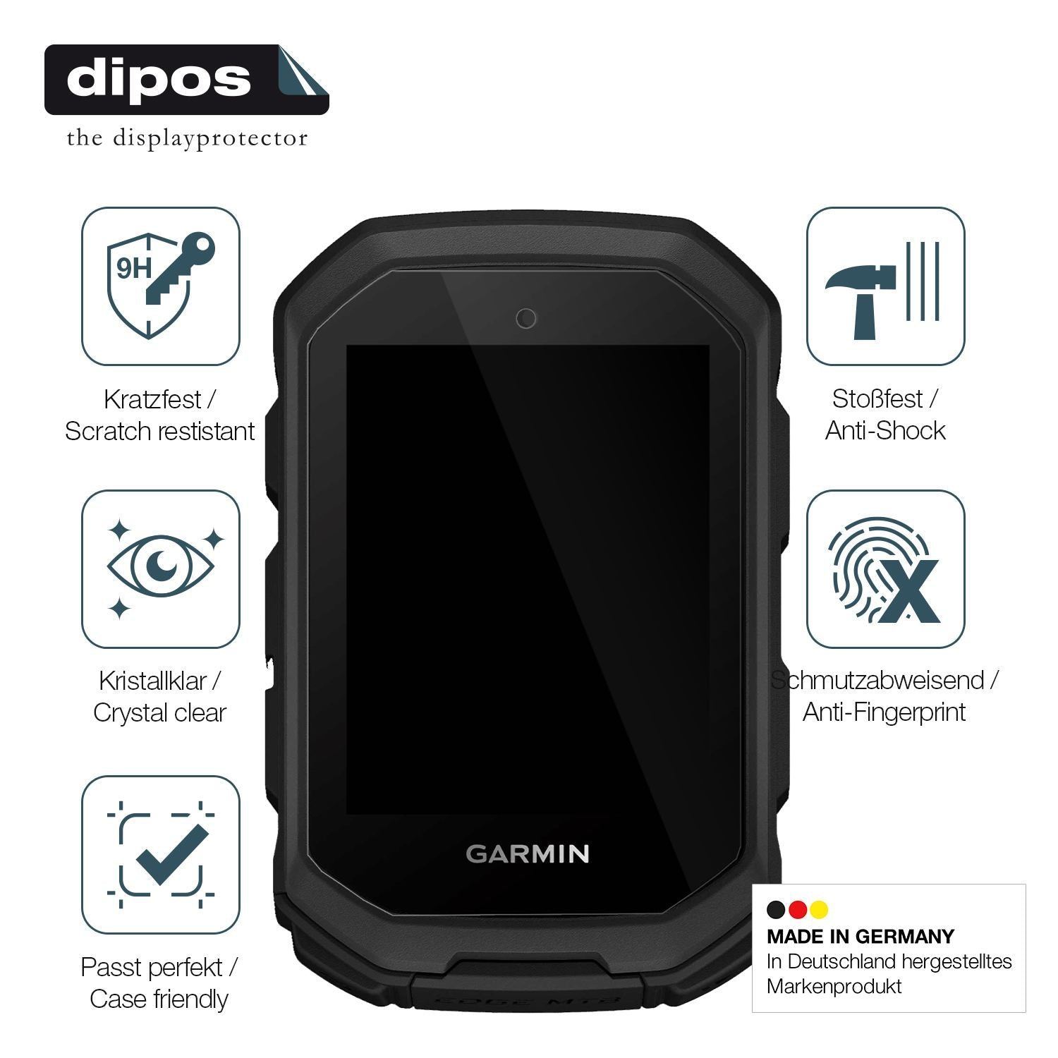 2x 9H Schutzfolie für Garmin Edge MTB Panzerfolie (7)
