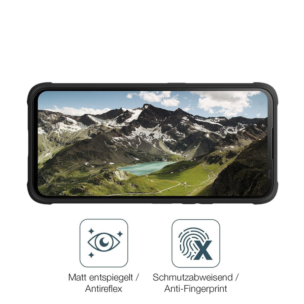 4x Schutzfolie matt für Hammer Blade V 5G Display- (4)