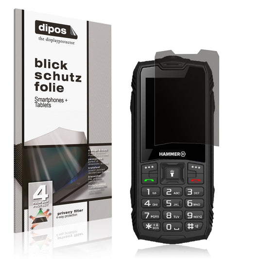 Blickschutzfolie für Hammer Rock LTE matt Schutzfo (1)