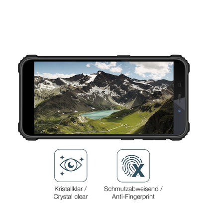 2x 9H Schutzfolie für Oukitel V2 Panzerfolie (5)