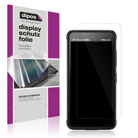 4x Schutzfolie klar für SkyCaddie Pro 4X Display-S (1)