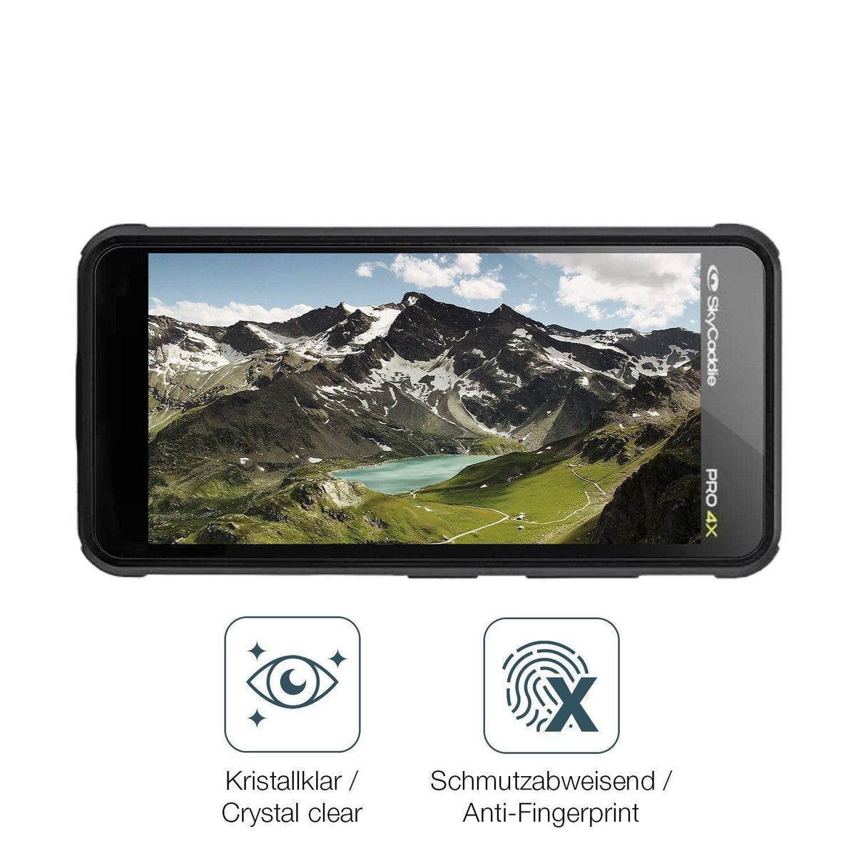 2x 9H Schutzfolie für SkyCaddie Pro 4X Panzerfolie (5)