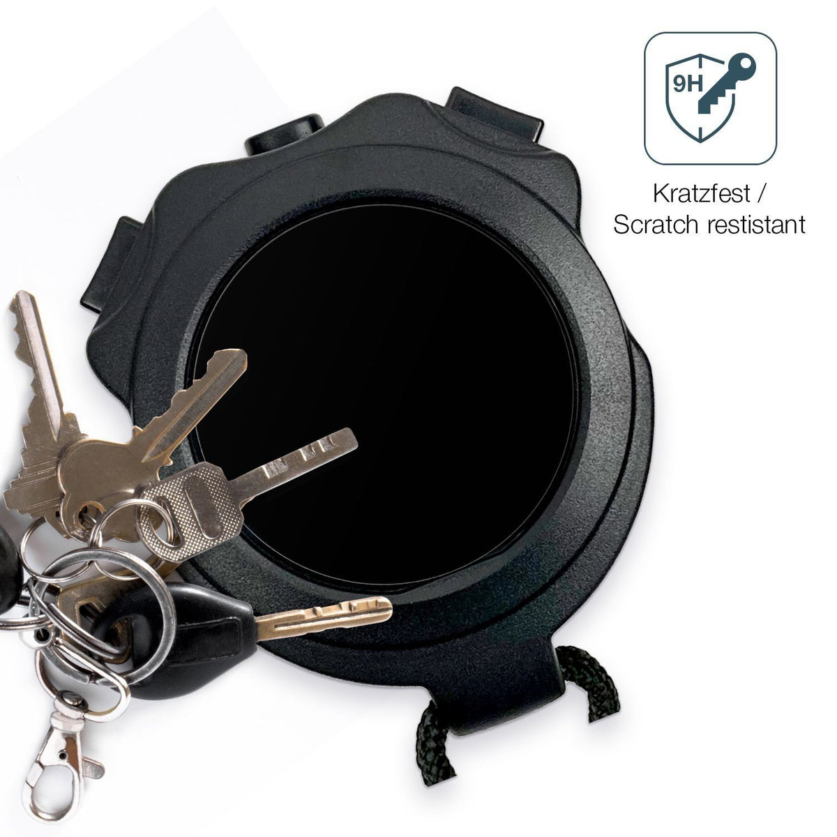 2x 9H Schutzfolie matt für Stoptec Stoppuhr HC-5 P (3)