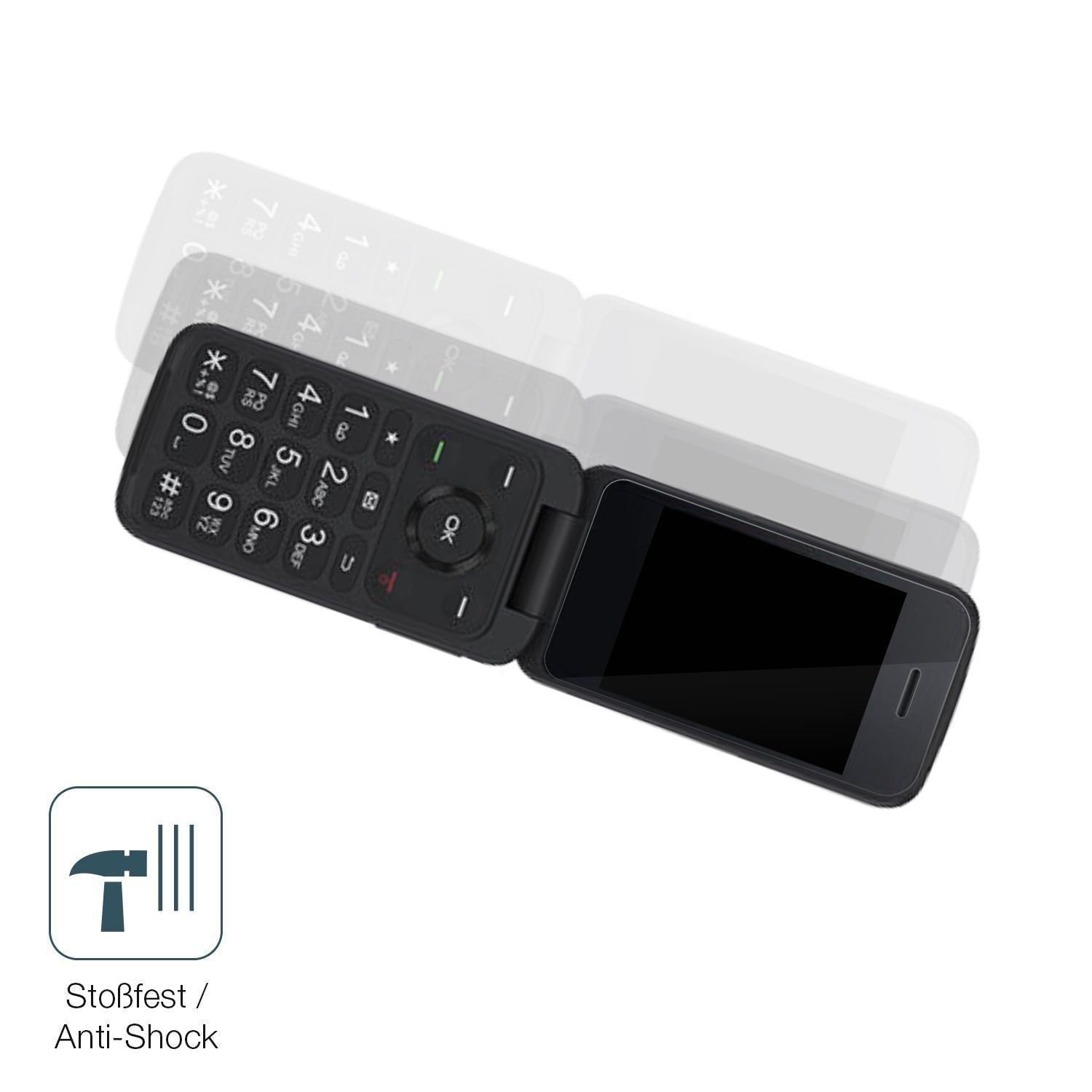 2x 9H Schutzfolie für TCL Flip 4 5G Panzerfolie (4)