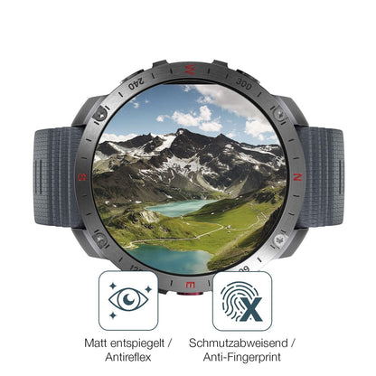 2x 9H Schutzfolie matt für Polar Grit X2 Panzerfol (5)