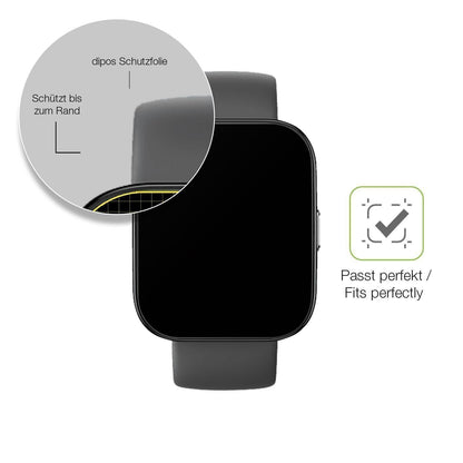 2x Full Cover Schutzfolie matt für Amazfit Bip 5 4 (6)