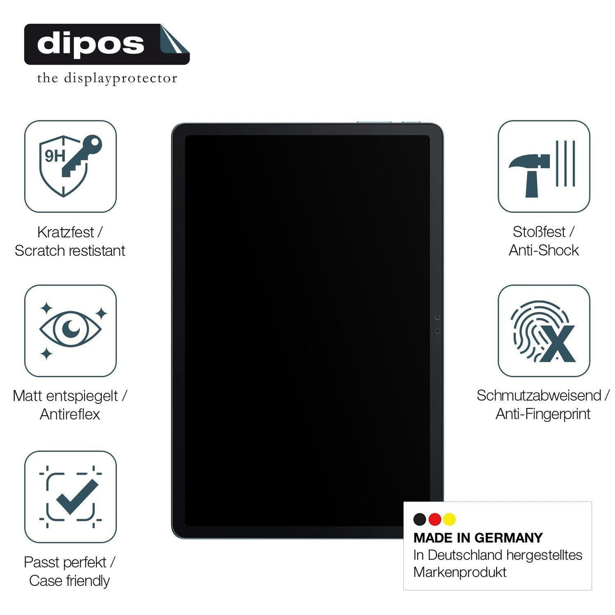 2x 9H Schutzfolie matt für Blackview Tab90 WiFi Pa (7)