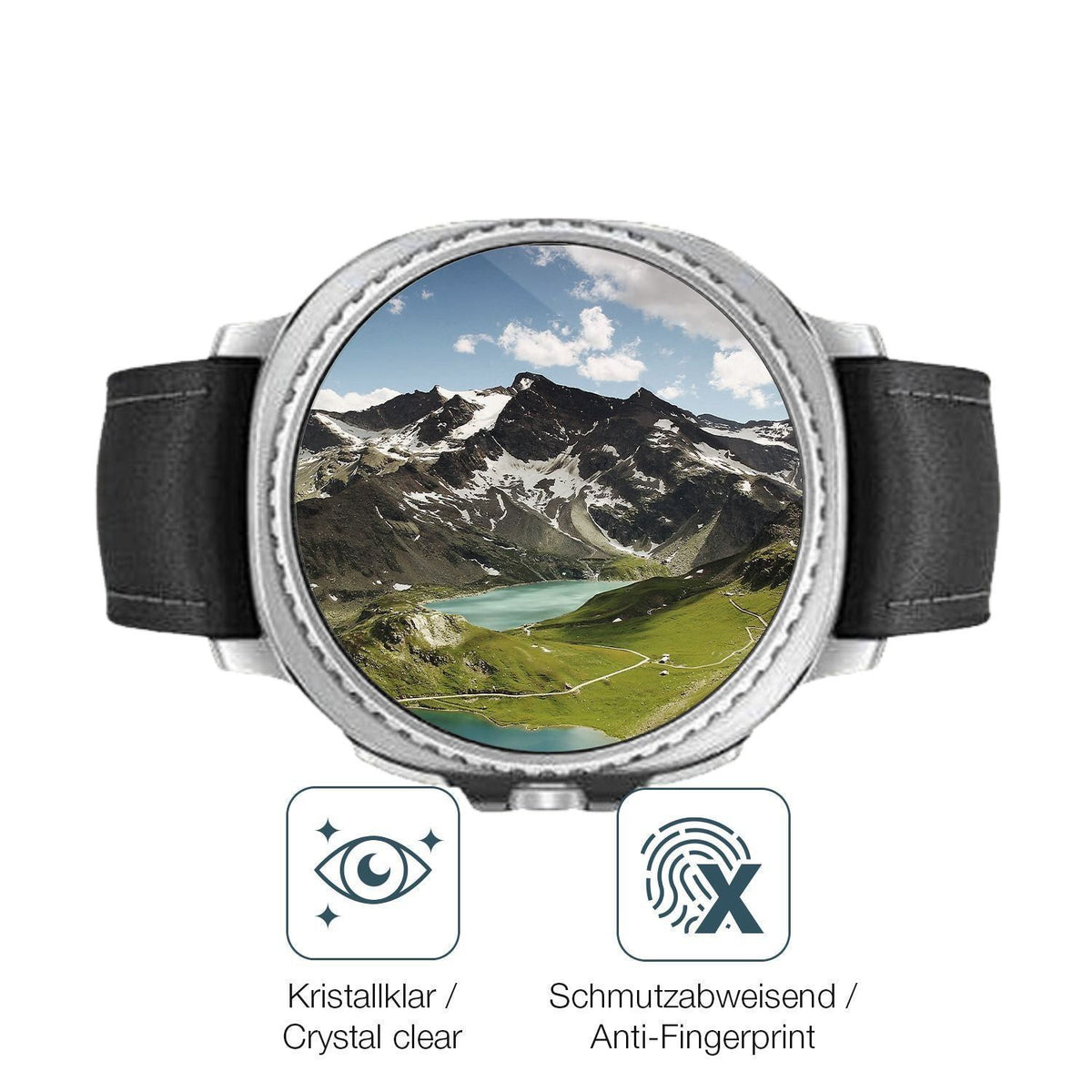 2x 9H Schutzfolie für Samsung Galaxy Watch8 Classi (5)