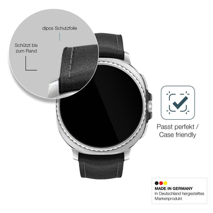 2x 9H Schutzfolie für Samsung Galaxy Watch8 Classi (6)