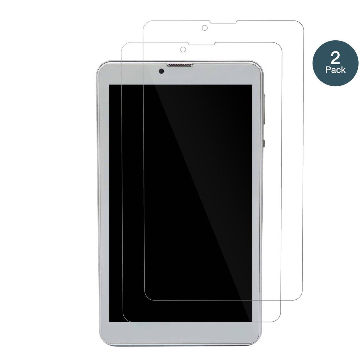 2x 9H Schutzfolie für Garsent 7 Zoll Tablet Panzer (2)