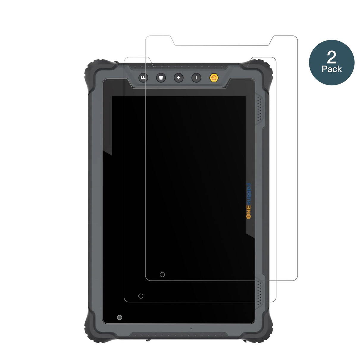 2x 9H Schutzfolie matt für ONERugged Tablet M80J P (2)