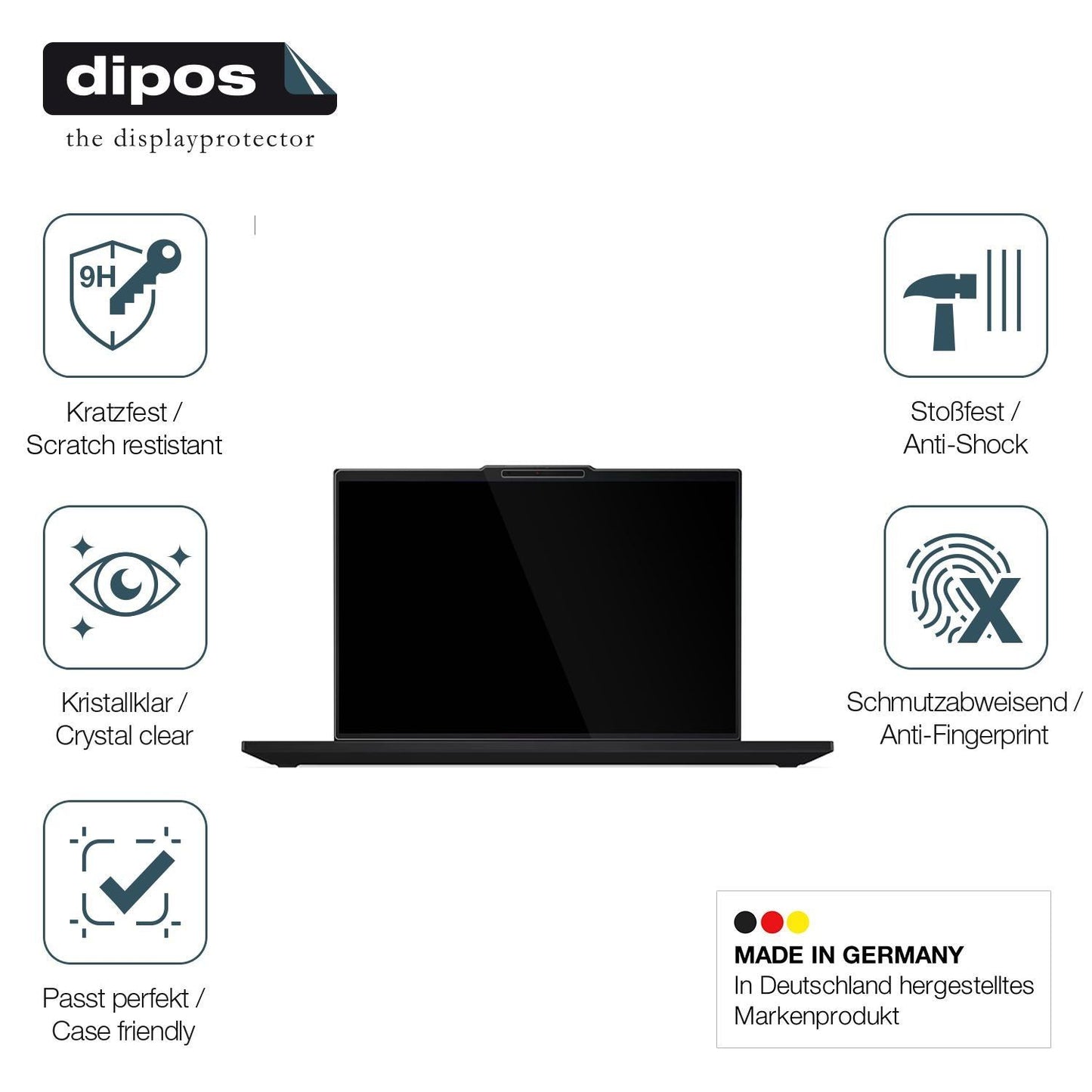 2x 9H Schutzfolie für Lenovo ThinkPad E16 Gen3 Pan (7)