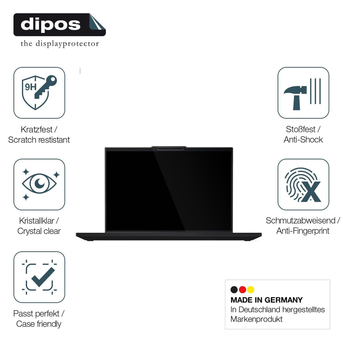 2x 9H Schutzfolie für Lenovo ThinkPad E16 Gen3 Pan (7)