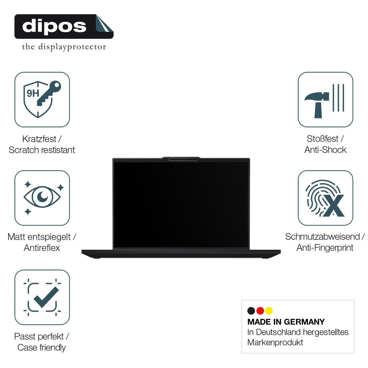 2x 9H Schutzfolie matt für Lenovo ThinkPad P14s Ge (7)