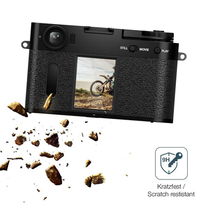 2x 9H Schutzfolie für Fujifilm X-HF1 Panzerfolie (3)