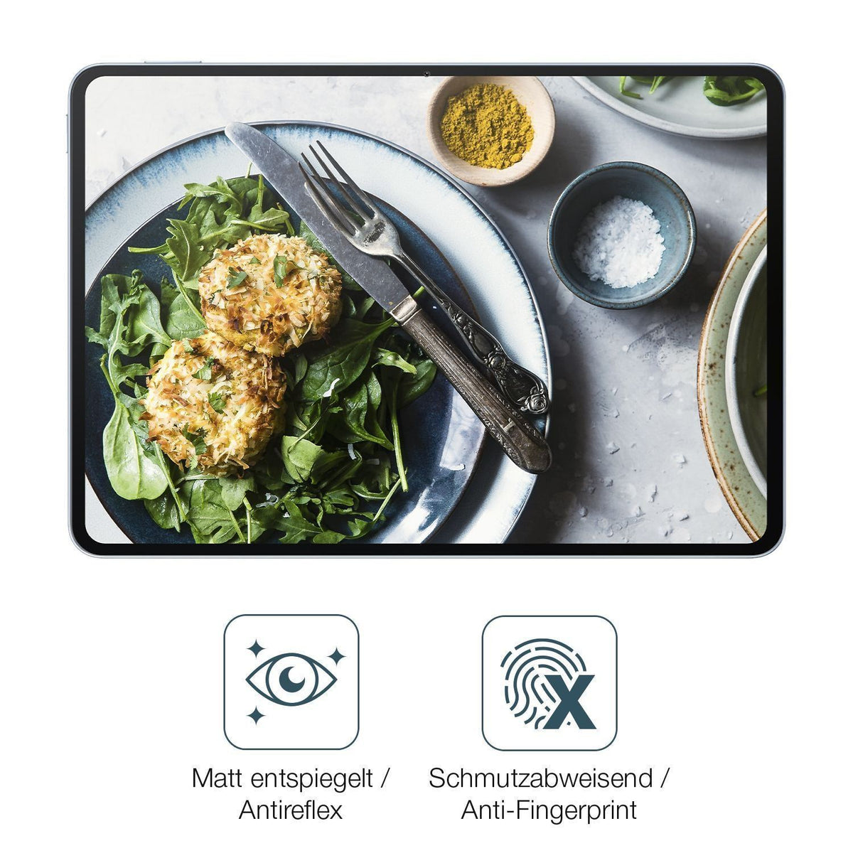 2x Schutzfolie matt für Xiaomi Pad 7 Pro 11.2 Zoll (4)