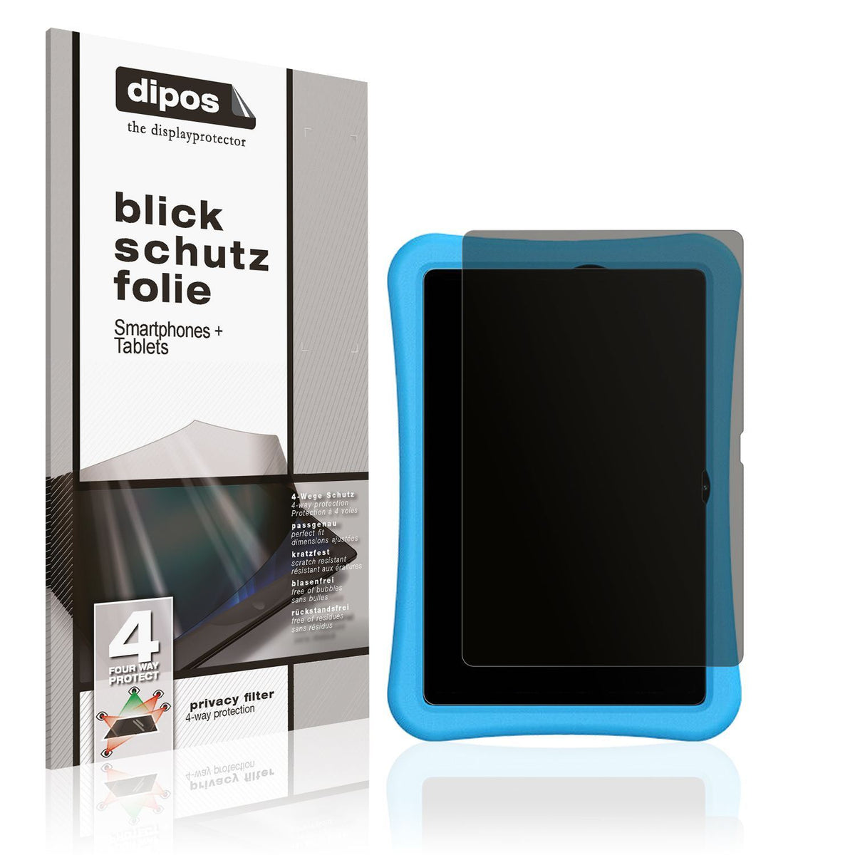 Blickschutzfolie für Umidigi G2 Tab Kids matt Schu (1)