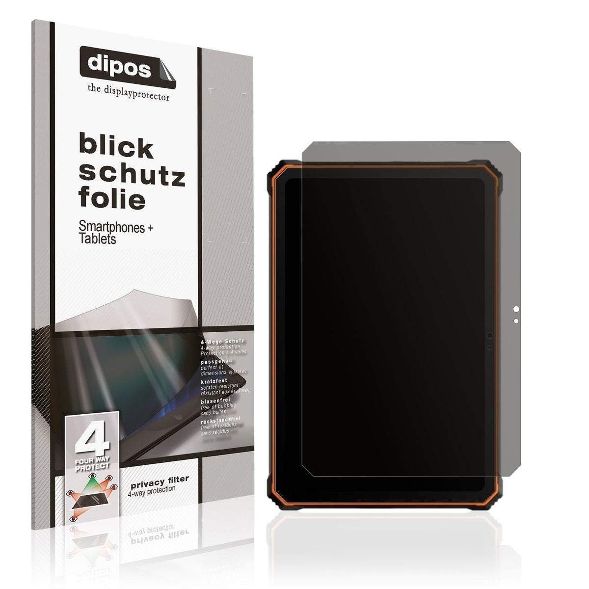 Blickschutzfolie für Blackview Active 10 Pro matt  (1)