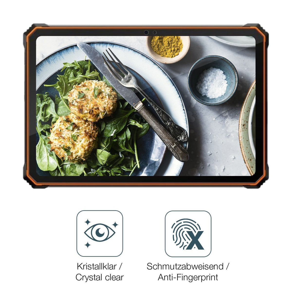 2x 9H Schutzfolie für Blackview Active 10 Pro Panz (5)