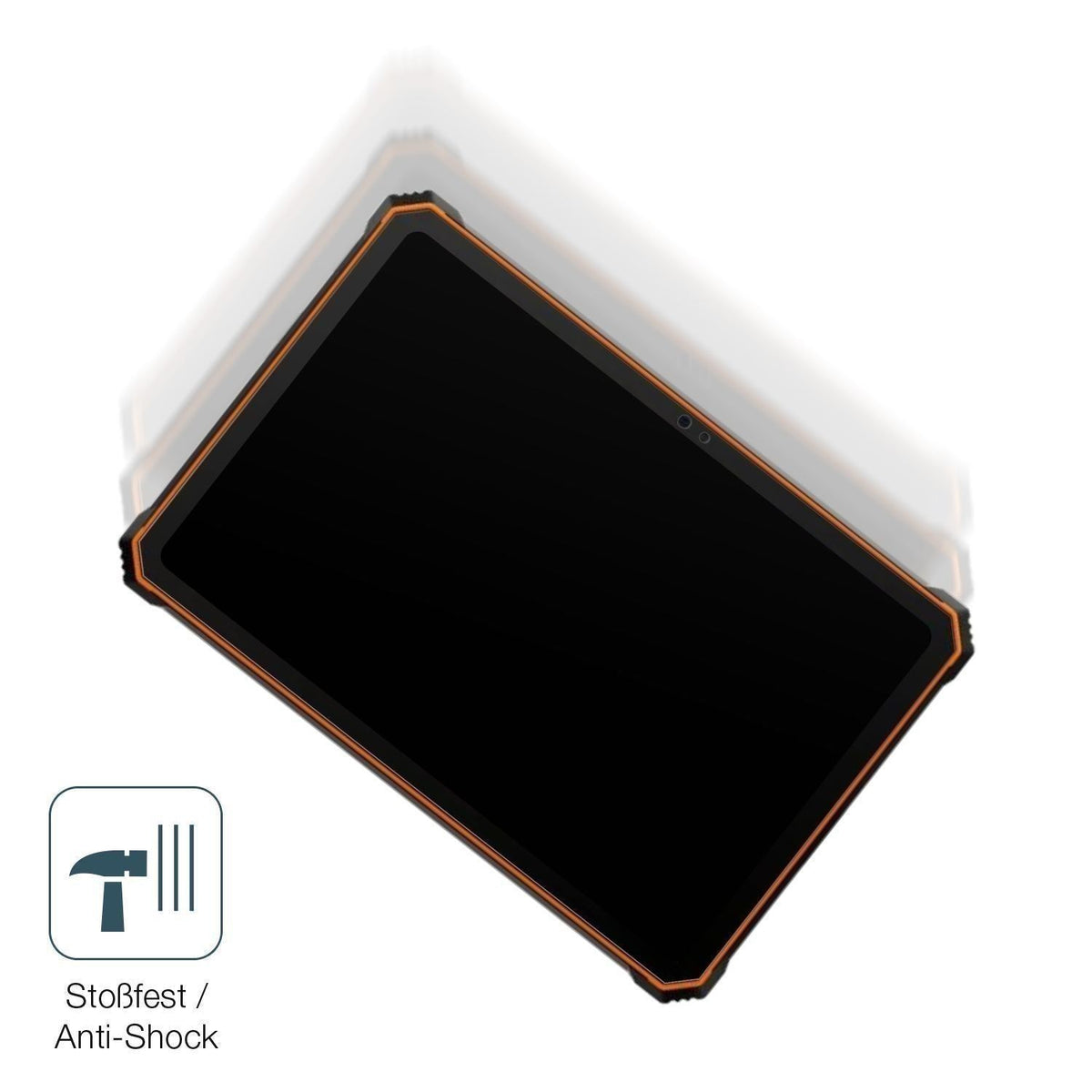 2x 9H Schutzfolie matt für Blackview Active 10 Pro (4)