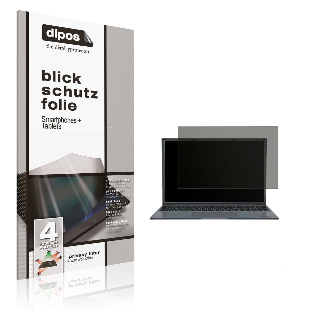 Blickschutzfolie für Medion E16443 matt Schutzfoli (1)