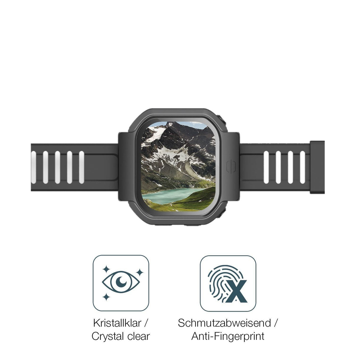 6x Schutzfolie klar für Newland WD5 Display-Schutz (4)