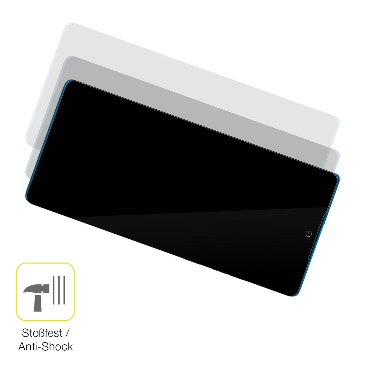 2x 3D Full Cover Schutzfolie für Motorola G96 (4)