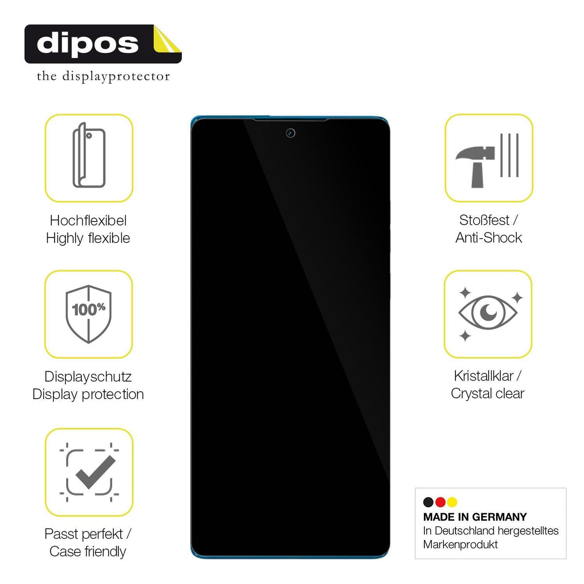2x 3D Full Cover Schutzfolie für Motorola G96 (7)