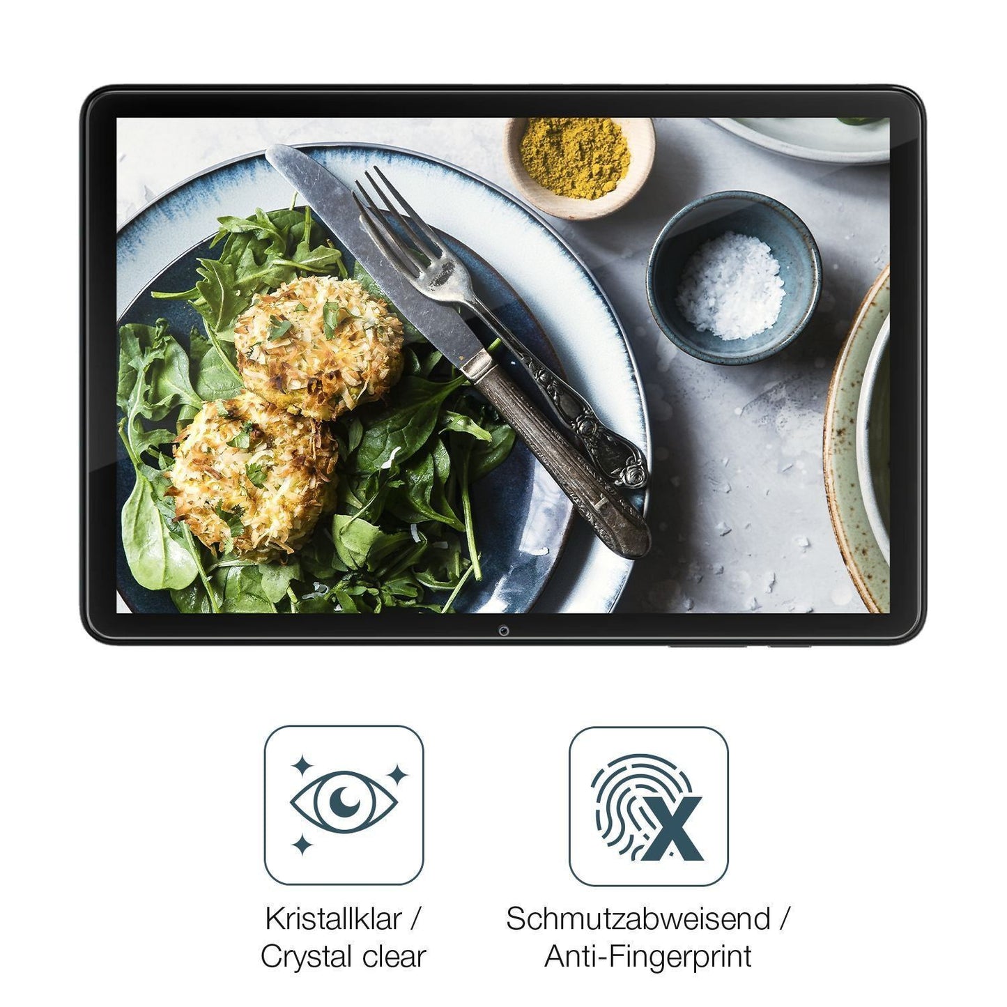 2x Schutzfolie klar für Blackview Tab 20 WiFi Disp (4)