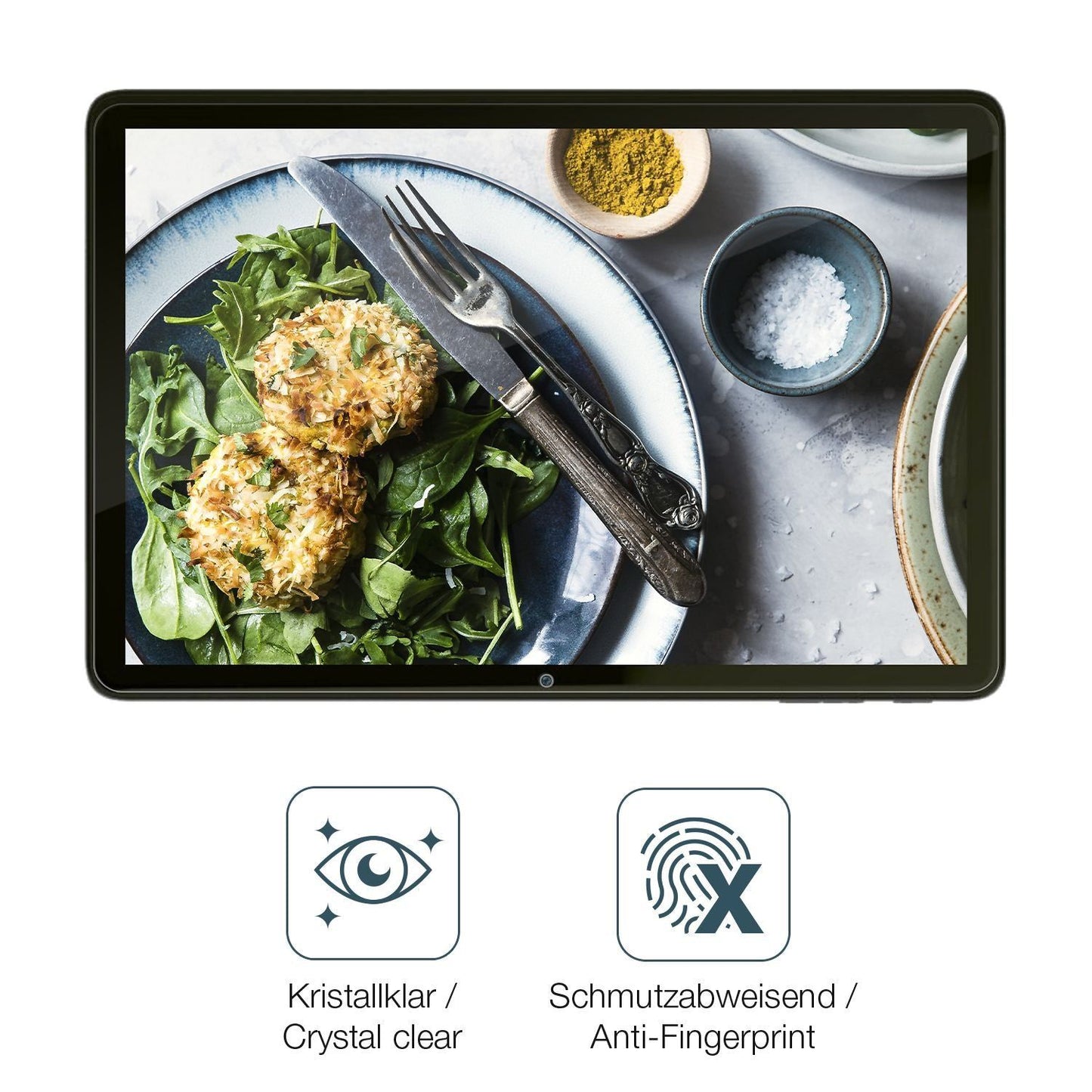2x 9H Schutzfolie für Vale Tablet V10A Panzerfolie (5)