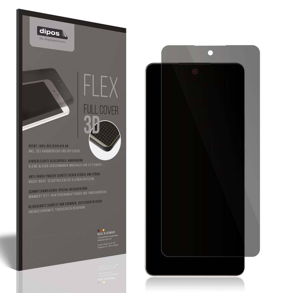 Full Cover Privacy Blickschutzfolie für Realme 15  (1)
