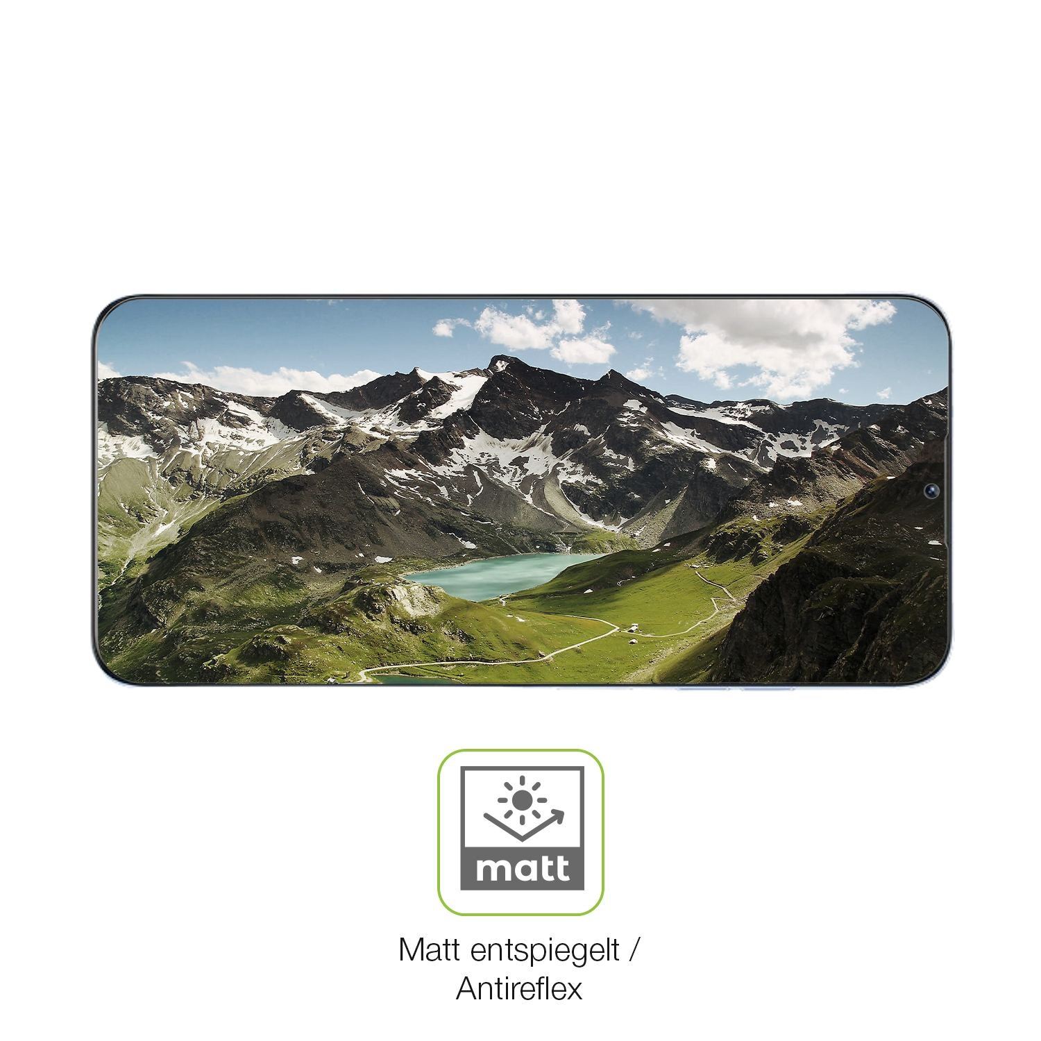 2x Full Cover Schutzfolie matt für Oukitel C1 Pro (5)