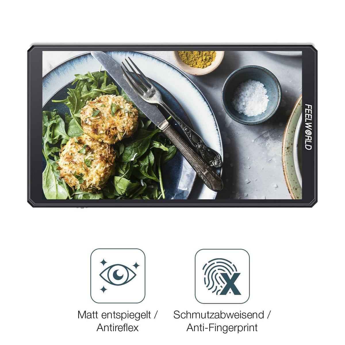 2x Schutzfolie matt für Feelworld Cut6 6 Zoll Disp (4)