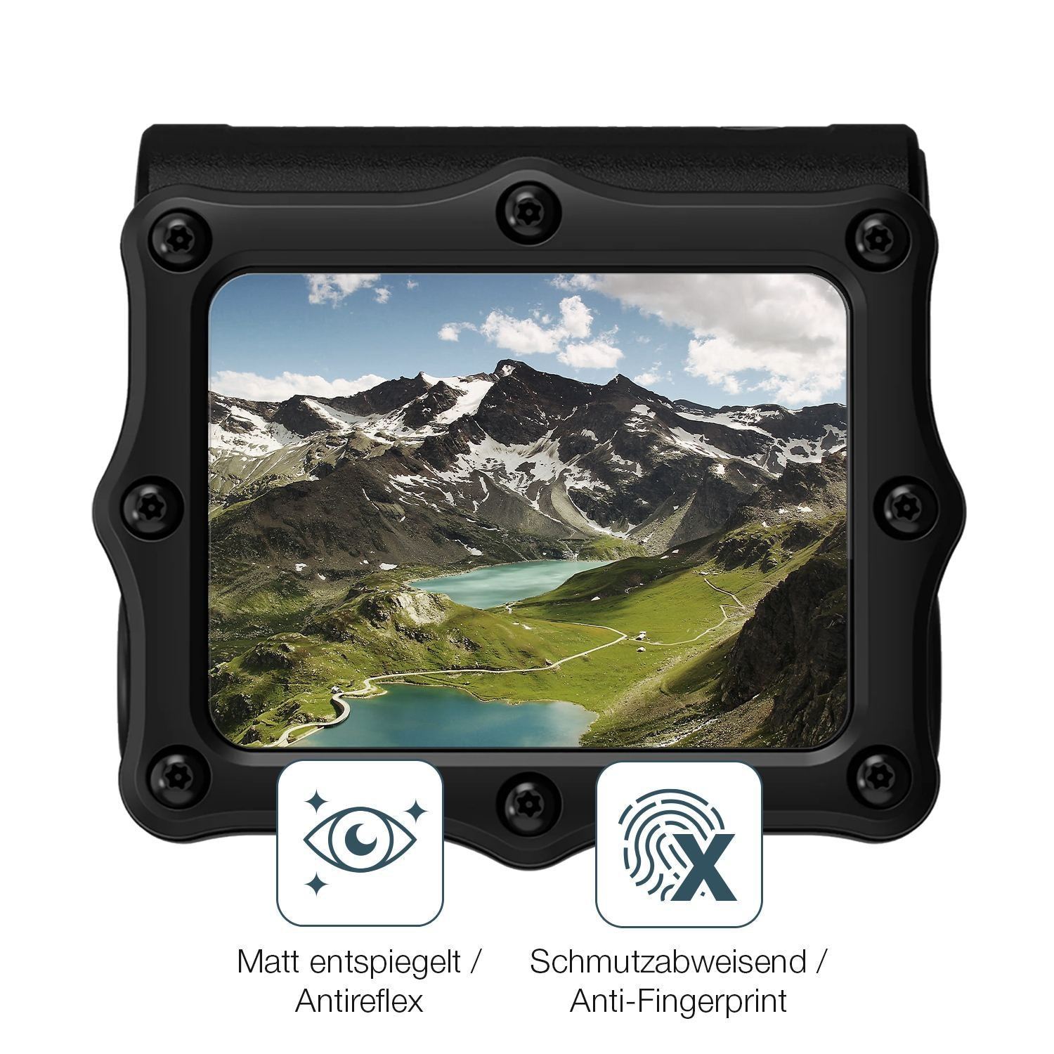 2x 9H Schutzfolie matt für Shearwater Perdix 2 Pan (5)