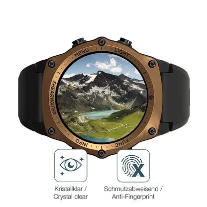 2x 9H Schutzfolie für Shearwater Teric dive Panzer (5)