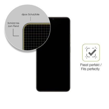 2x Full Cover Schutzfolie matt für Realme Note 70T (6)