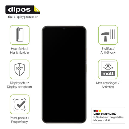 2x Full Cover Schutzfolie matt für Realme Note 70T (7)