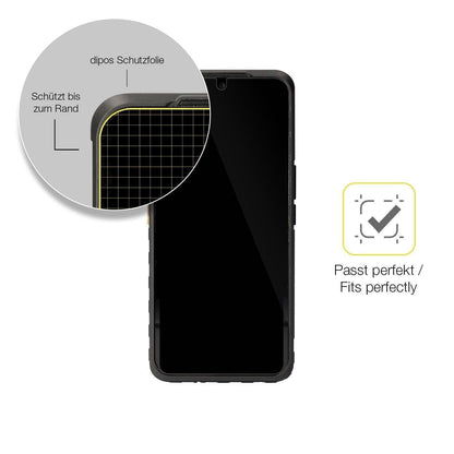 2x 3D Full Cover Schutzfolie für CAT S53 (6)