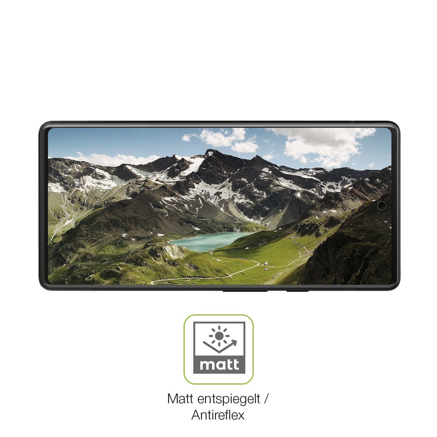 2x Full Cover Schutzfolie matt für Google Pixel 6  (5)